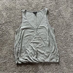 Grey Tank with Front Latch